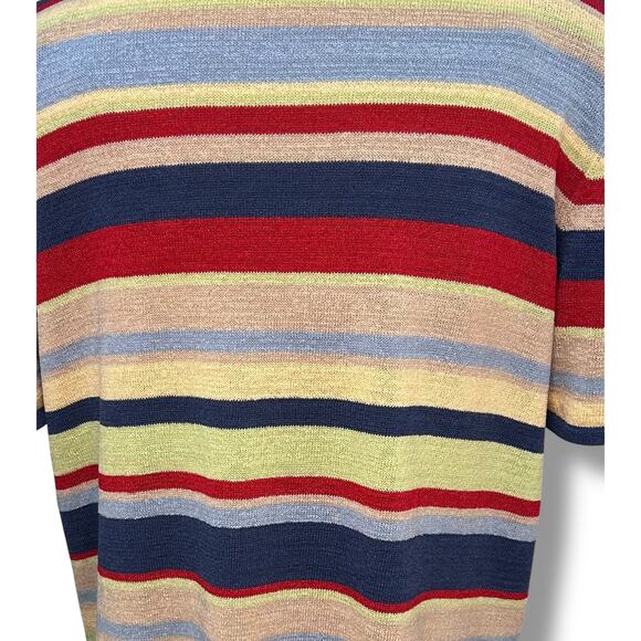 Alfred Dunner Vintage Women’s Short Sleeve Crew Neck Knit Sweater, size XL - Picture 5 of 9